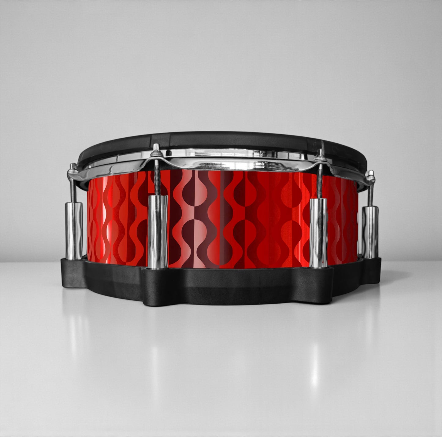 Negative Circles Drum Wrap