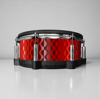 Negative Circles Drum Wrap