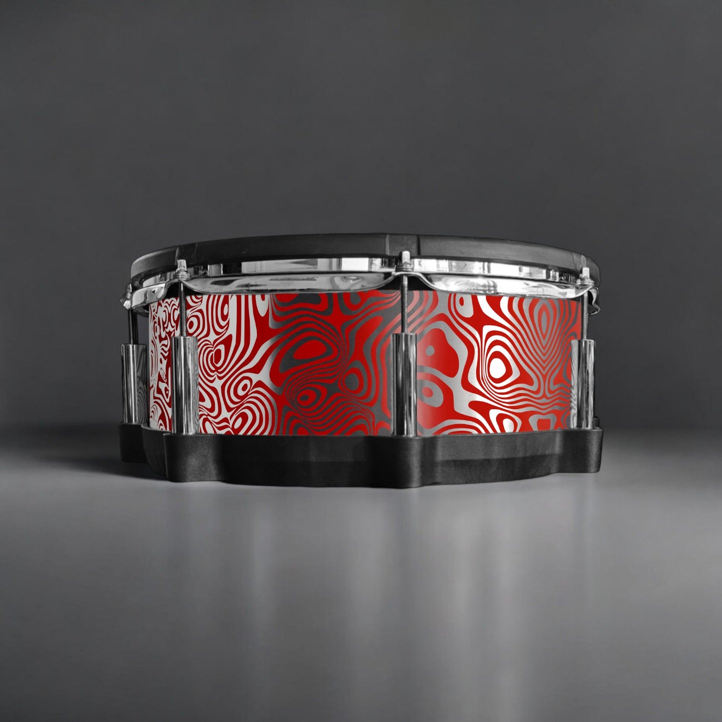 Psychedelic Swirl Drum Wrap