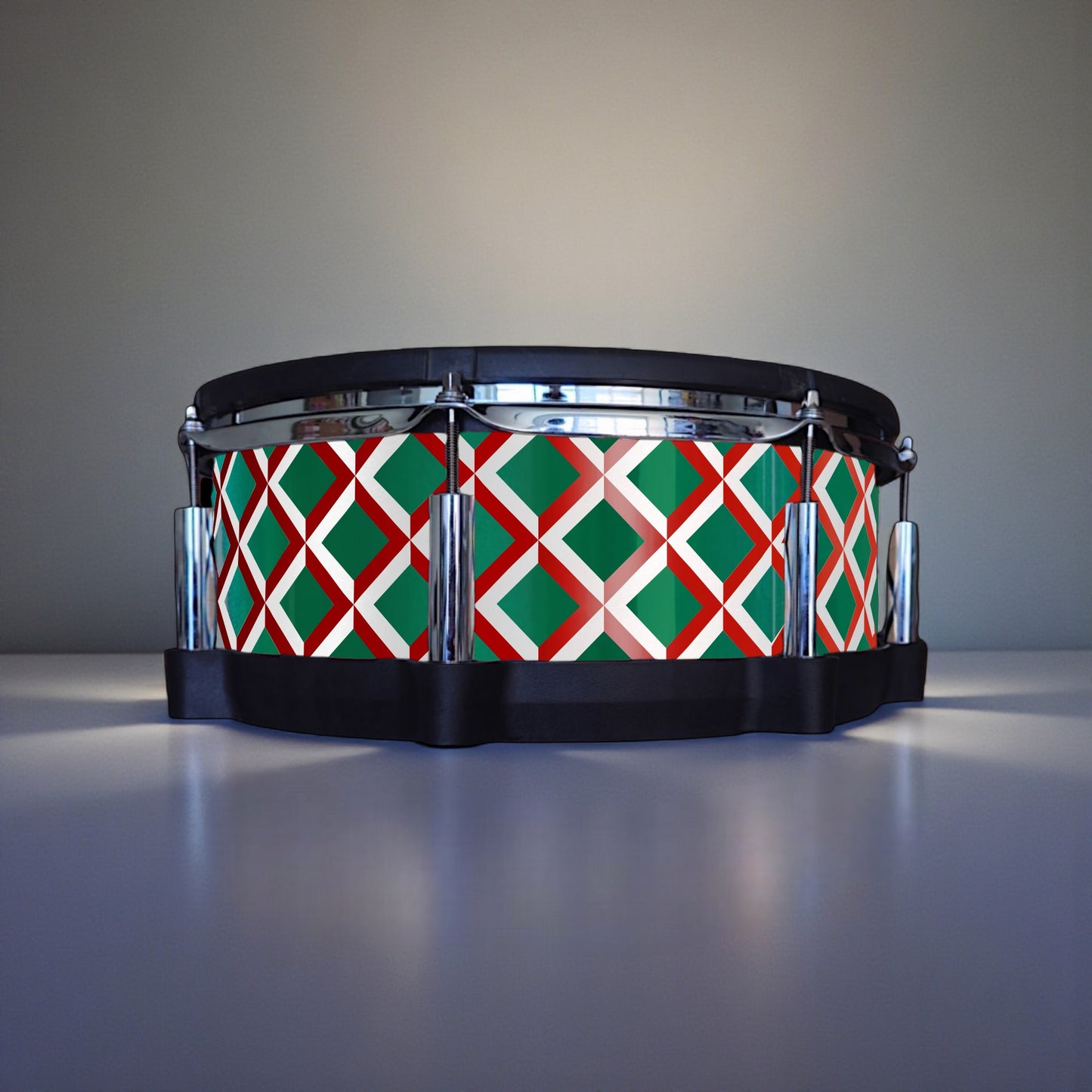 3D Tile Drum Wrap (White Base)