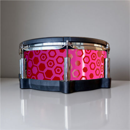 Hexagonal Fade Drum Wrap