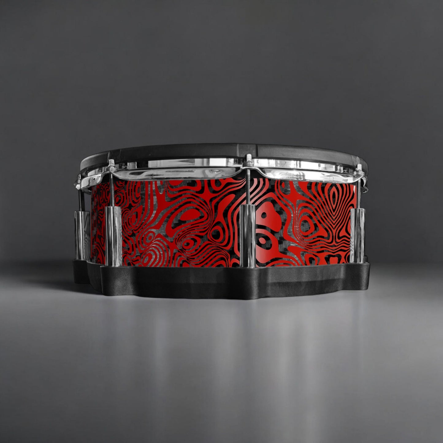 Psychedelic Swirl Drum Wrap