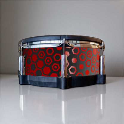 Hexagonal Fade Drum Wrap