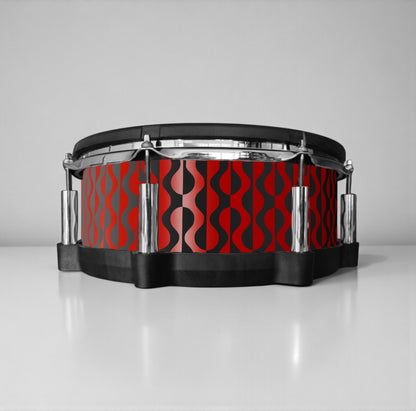 Negative Circles Drum Wrap