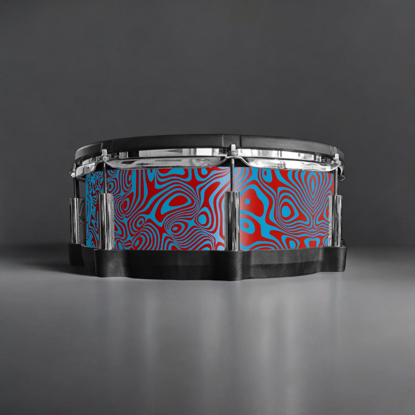 Psychedelic Swirl Drum Wrap