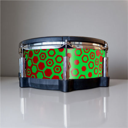 Hexagonal Fade Drum Wrap