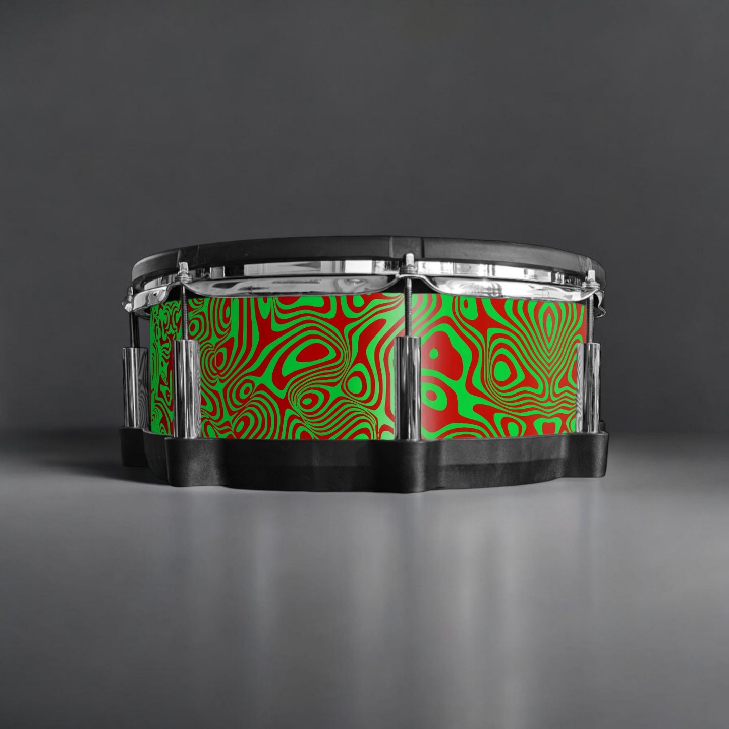 Psychedelic Swirl Drum Wrap