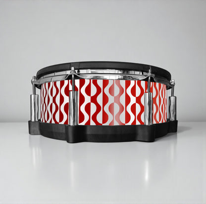 Negative Circles Drum Wrap