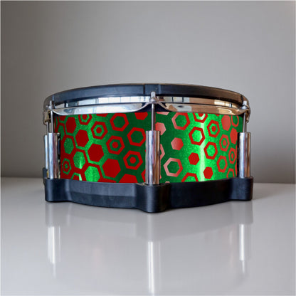 Hexagonal Fade Drum Wrap