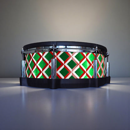 3D Tile Drum Wrap (White Base)