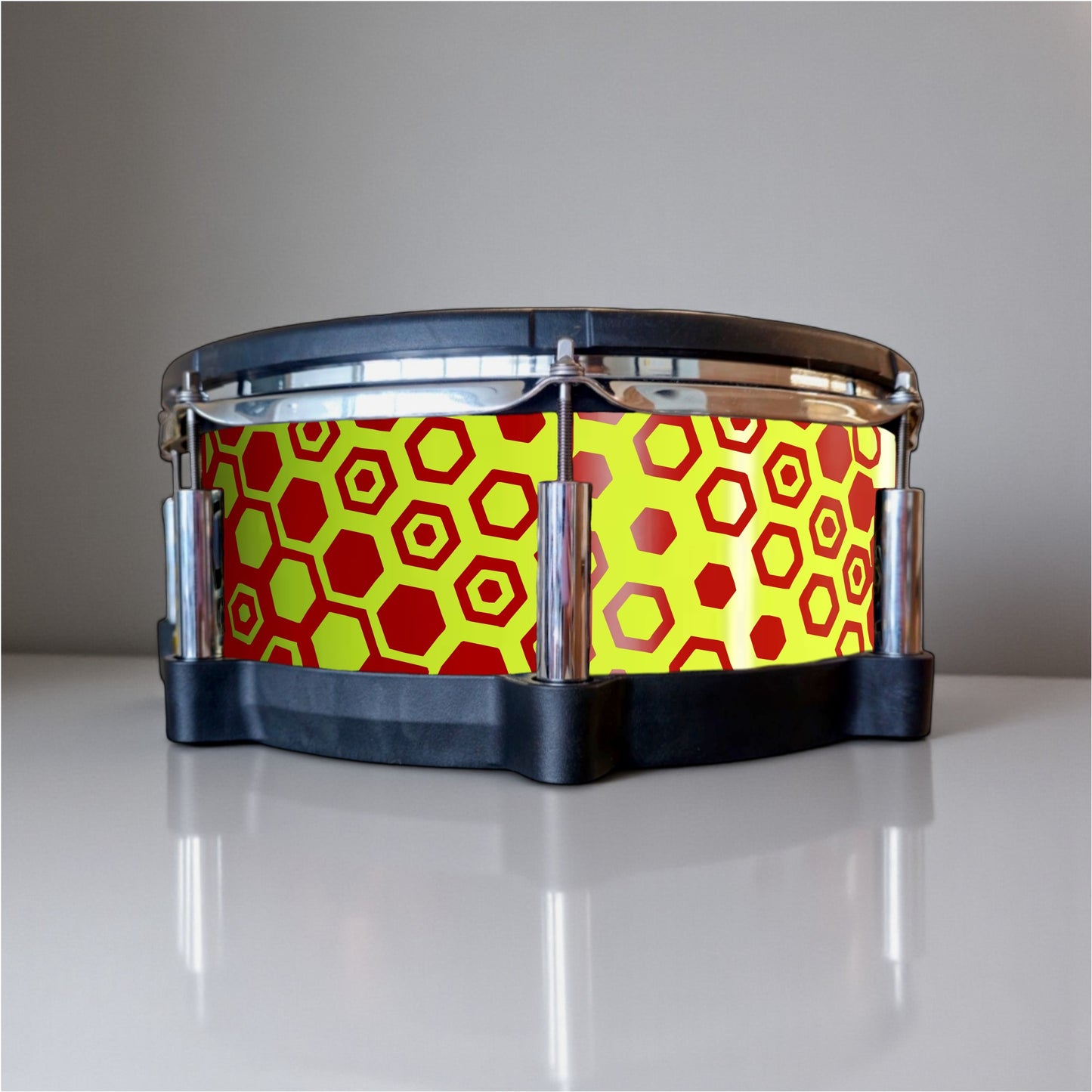 Hexagonal Fade Drum Wrap
