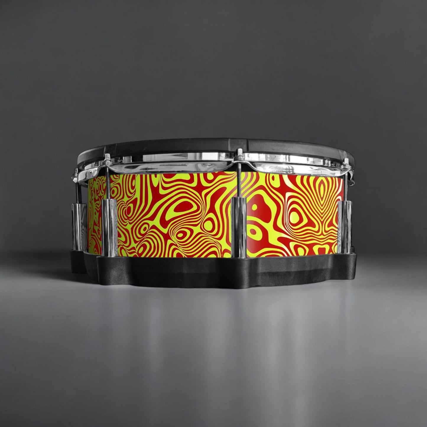 Psychedelic Swirl Drum Wrap