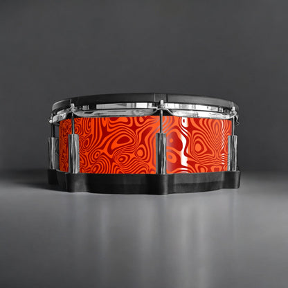 Psychedelic Swirl Drum Wrap