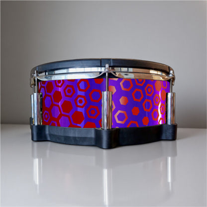 Hexagonal Fade Drum Wrap