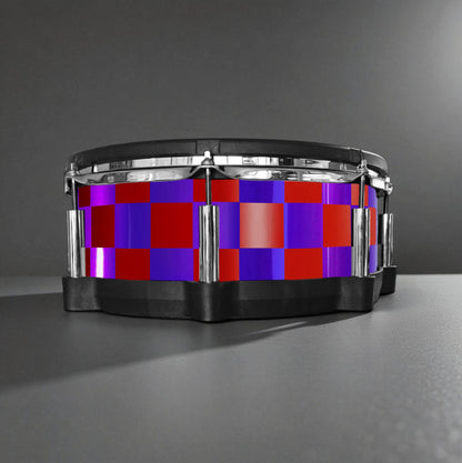 Checkerboard Drum Wrap