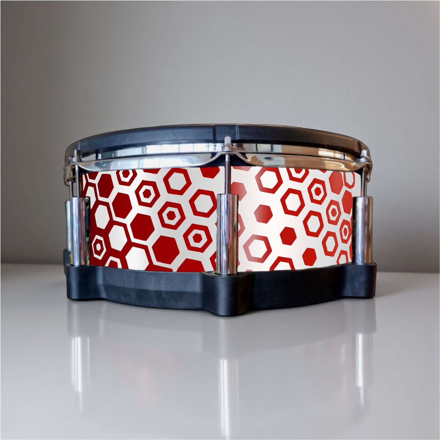 Hexagonal Fade Drum Wrap