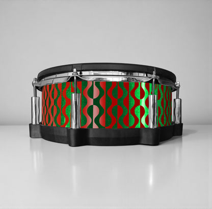 Negative Circles Drum Wrap