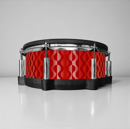 Negative Circles Drum Wrap