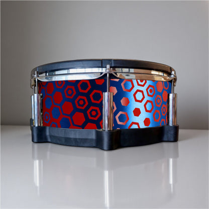 Hexagonal Fade Drum Wrap