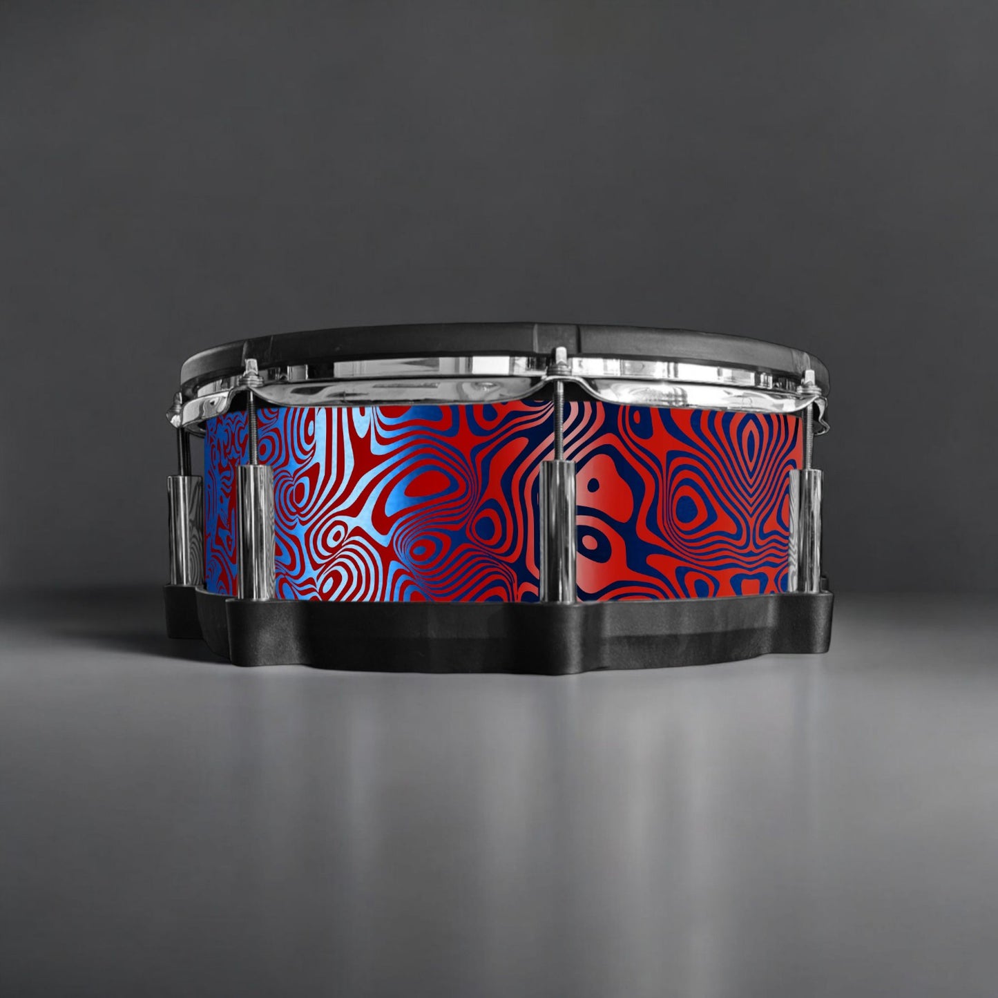 Psychedelic Swirl Drum Wrap