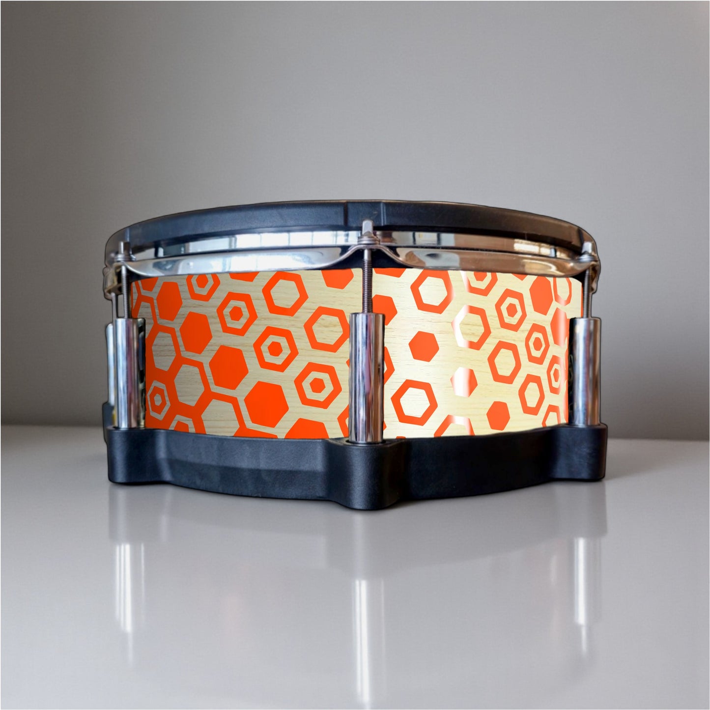 Hexagonal Fade Drum Wrap