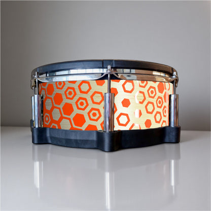 Hexagonal Fade Drum Wrap