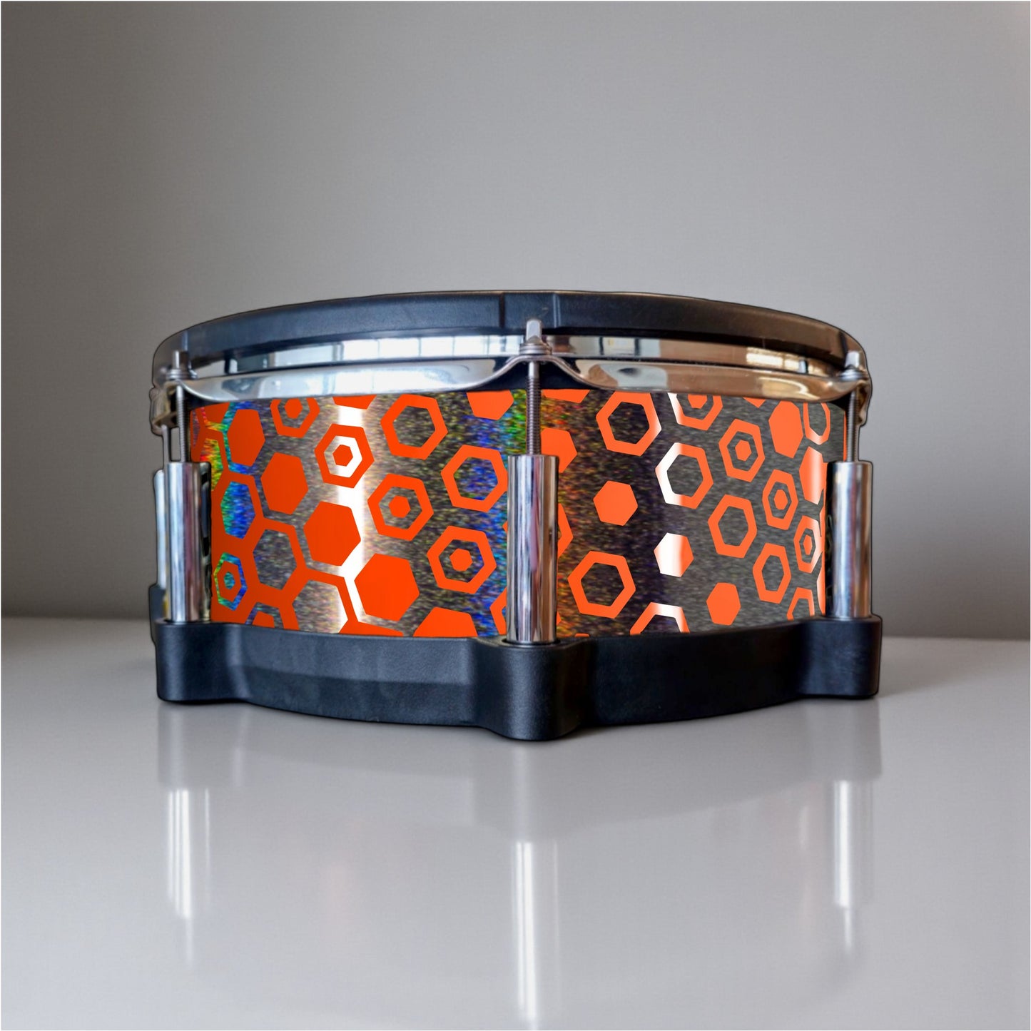 Hexagonal Fade Drum Wrap
