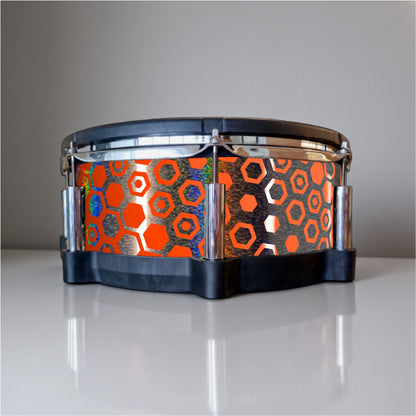 Hexagonal Fade Drum Wrap