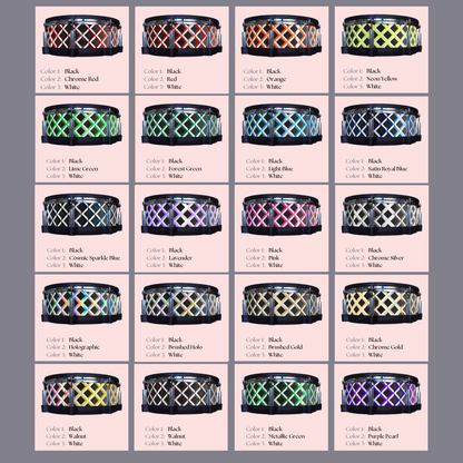 Easy-to-install vinyl snare drum wrap color catalogue featuring a wide range of color and pattern options, perfect for drummers looking to personalize their snare drum with unique designs.