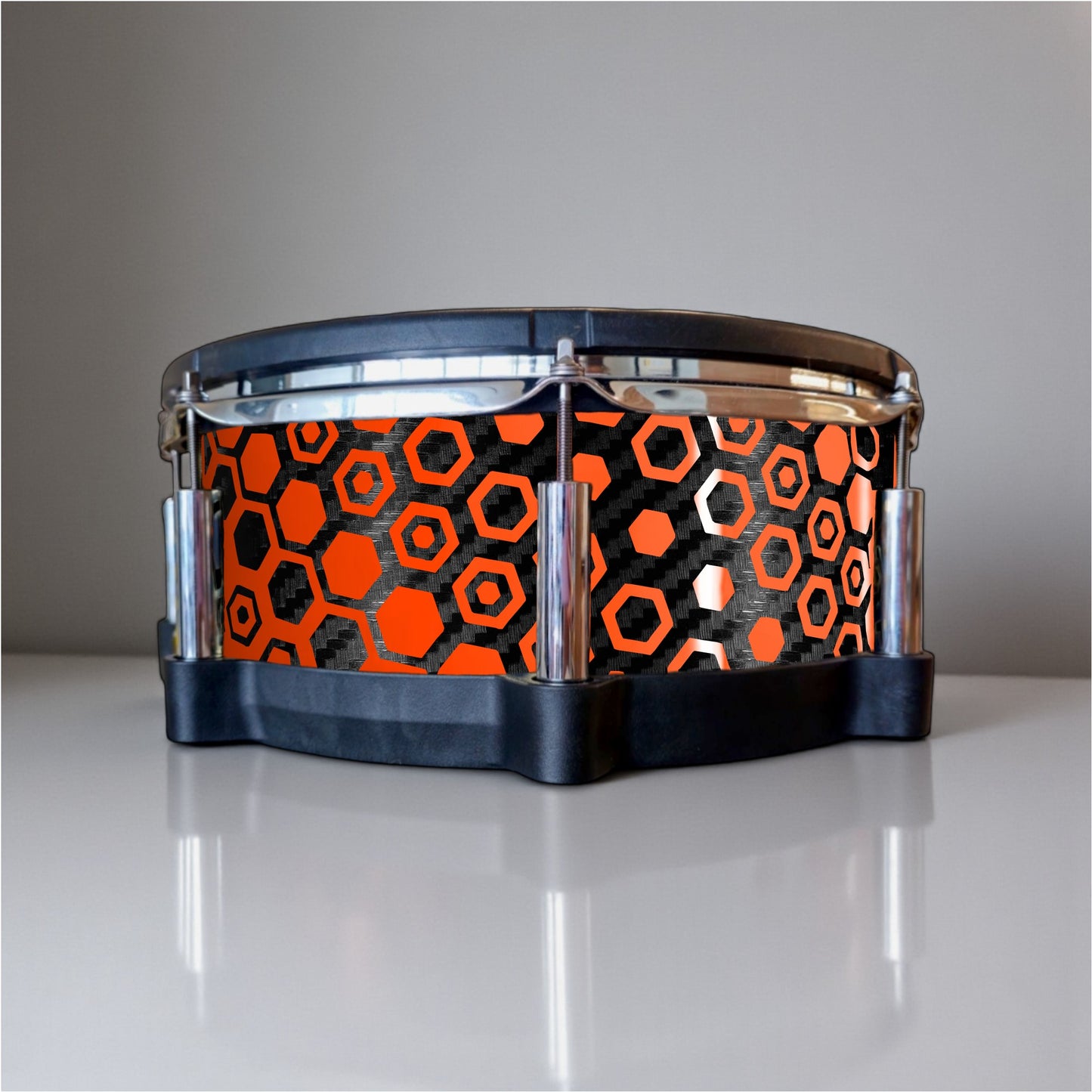 Hexagonal Fade Drum Wrap