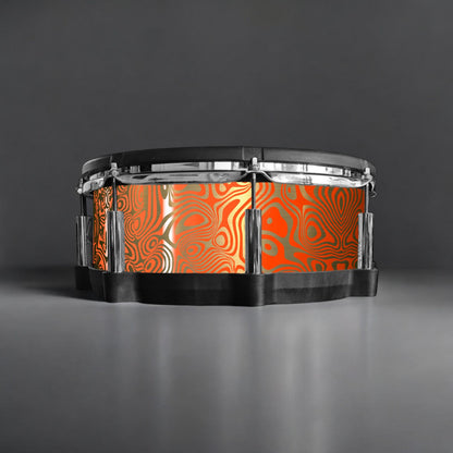 Psychedelic Swirl Drum Wrap