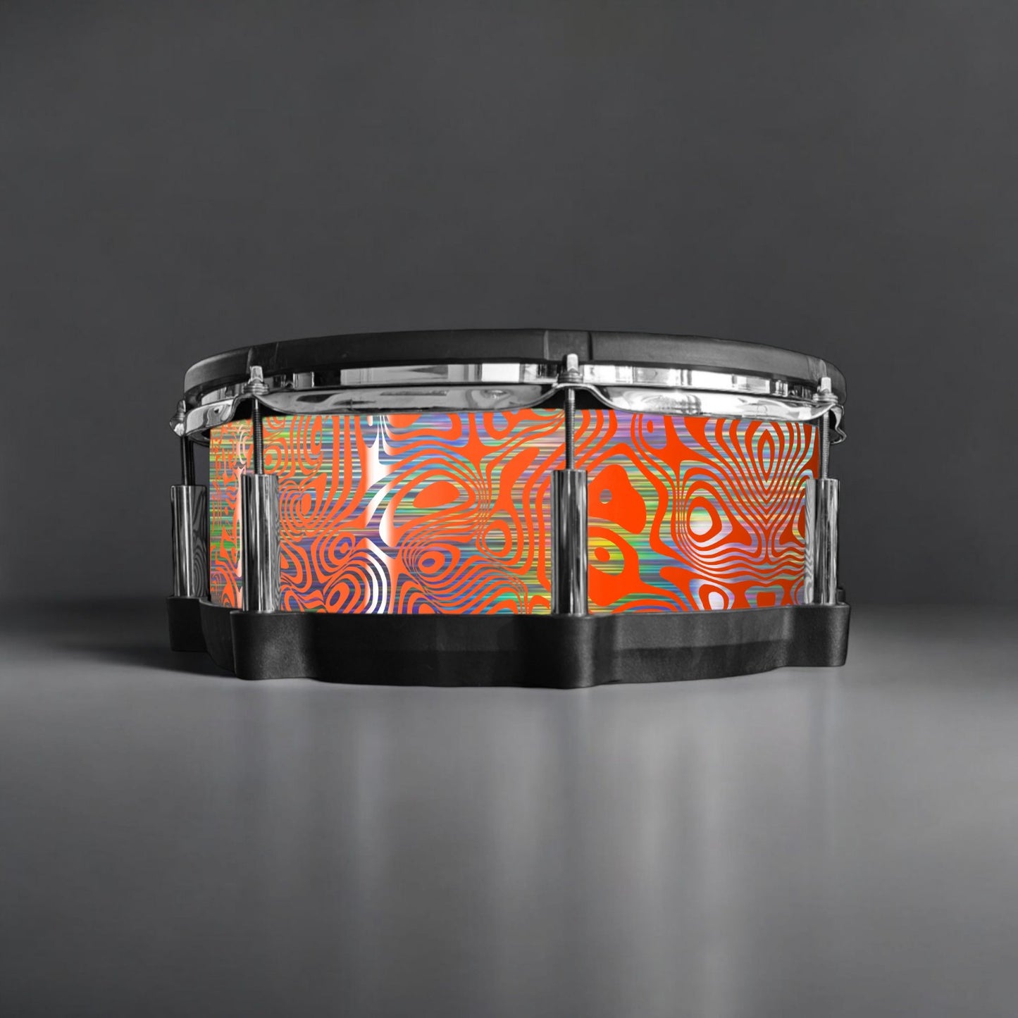 Psychedelic Swirl Drum Wrap