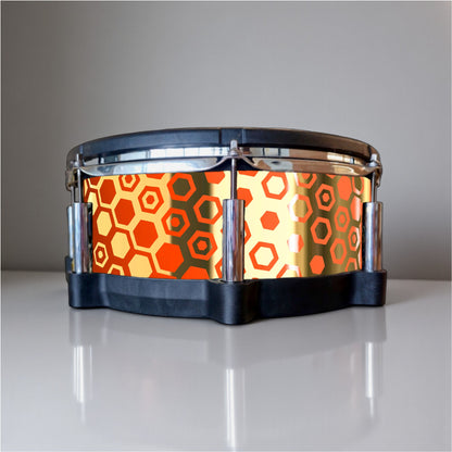 Hexagonal Fade Drum Wrap