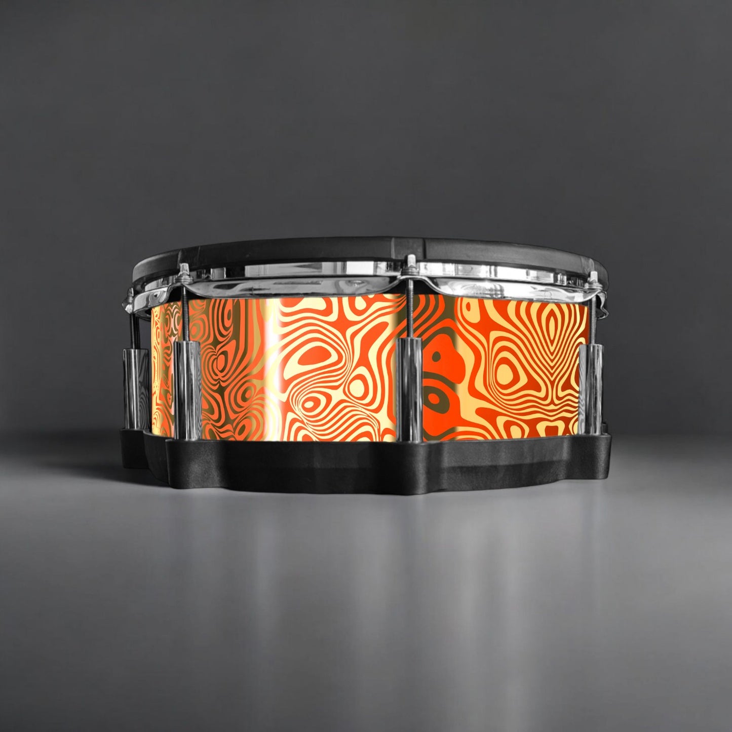 Psychedelic Swirl Drum Wrap