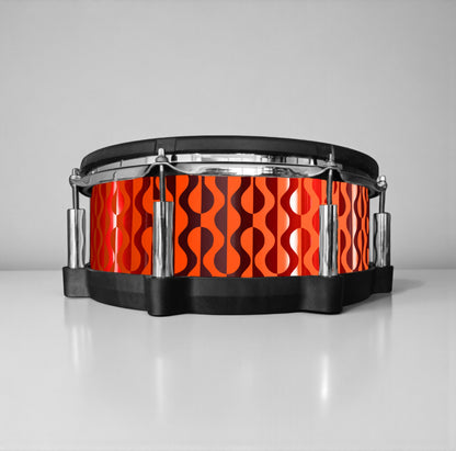 Negative Circles Drum Wrap