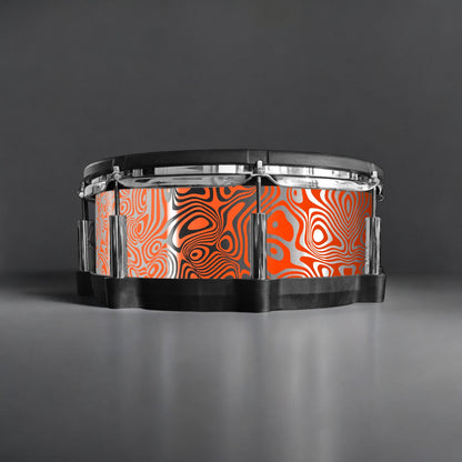 Psychedelic Swirl Drum Wrap