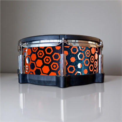 Hexagonal Fade Drum Wrap