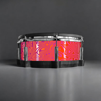 Psychedelic Swirl Drum Wrap