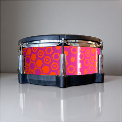 Hexagonal Fade Drum Wrap