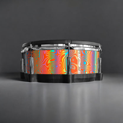 Psychedelic Swirl Drum Wrap