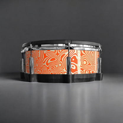 Psychedelic Swirl Drum Wrap