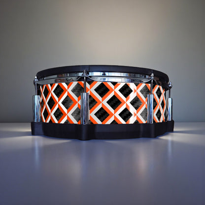 3D Tile Drum Wrap (White Base)