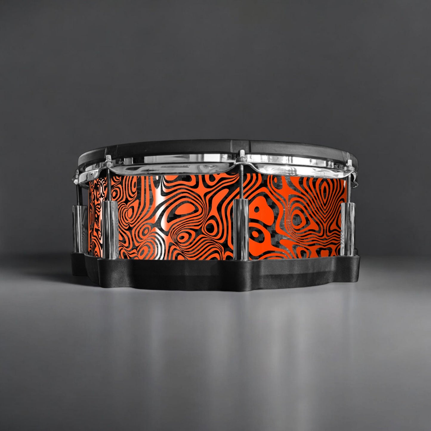 Psychedelic Swirl Drum Wrap