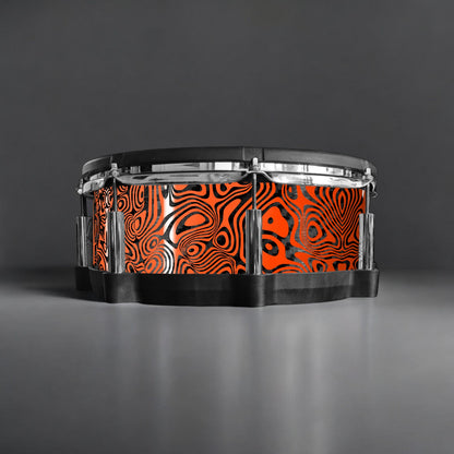 Psychedelic Swirl Drum Wrap