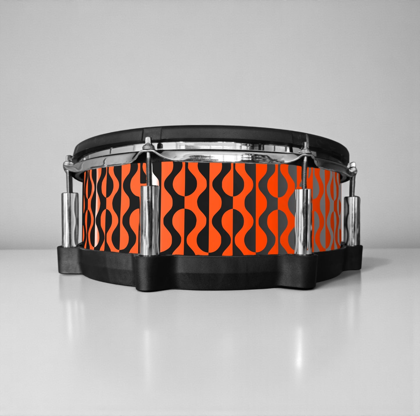 Negative Circles Drum Wrap