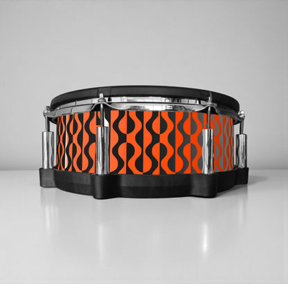 Negative Circles Drum Wrap