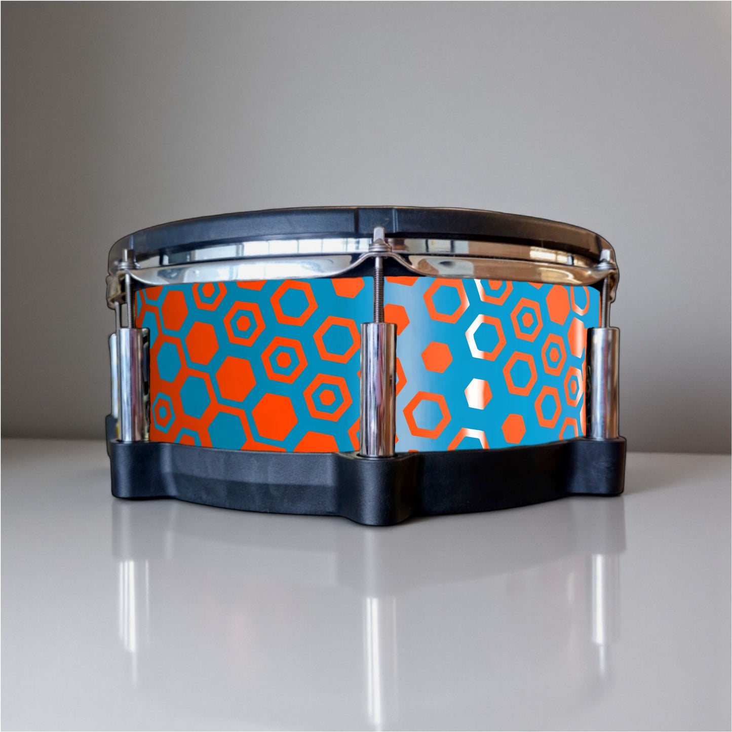 Hexagonal Fade Drum Wrap
