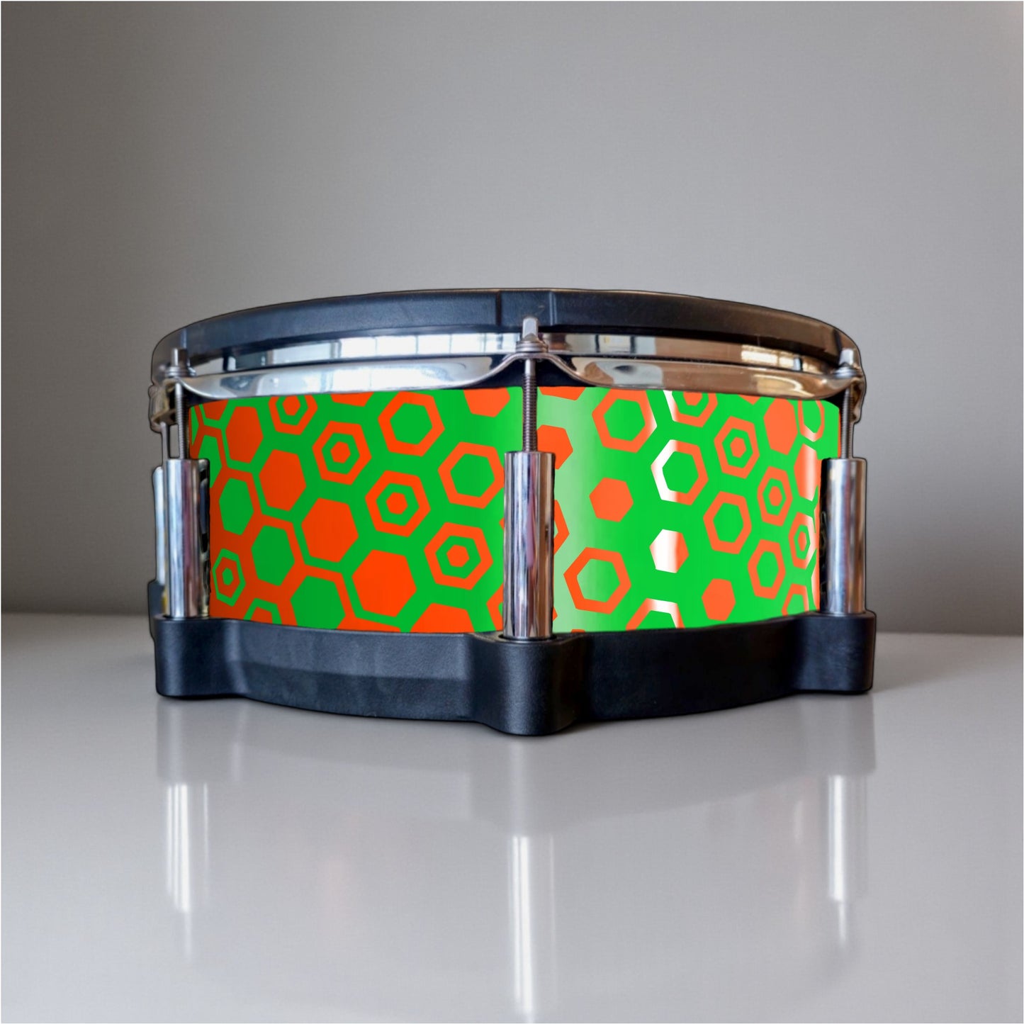 Hexagonal Fade Drum Wrap