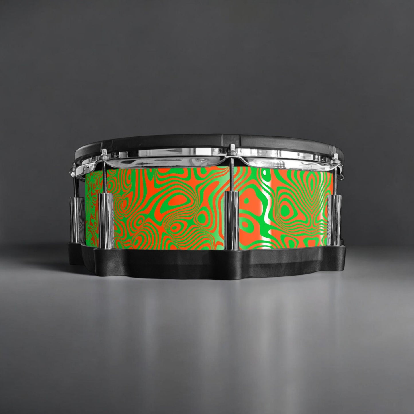 Psychedelic Swirl Drum Wrap