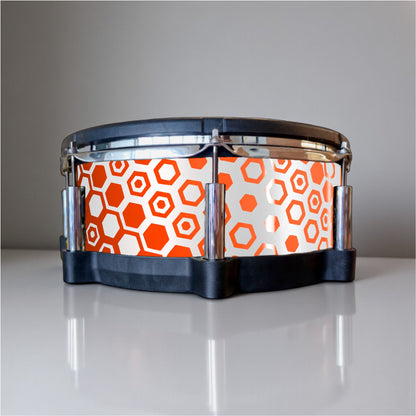 Hexagonal Fade Drum Wrap